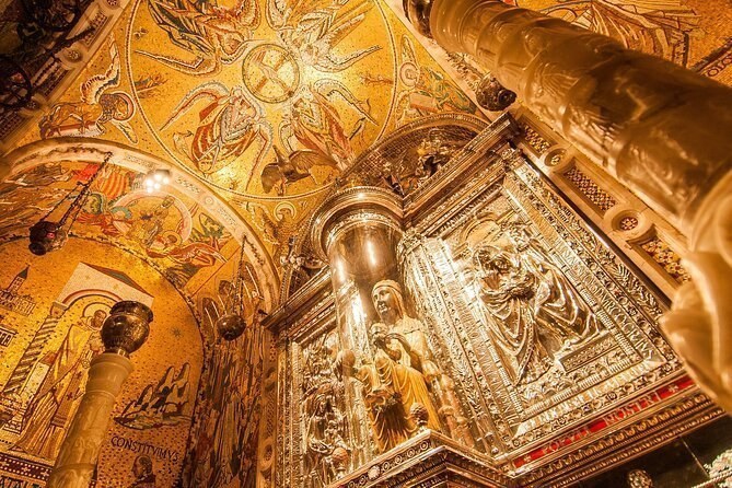 Montserrat with Black Madonna & Medieval Winery with Tapas/Lunch